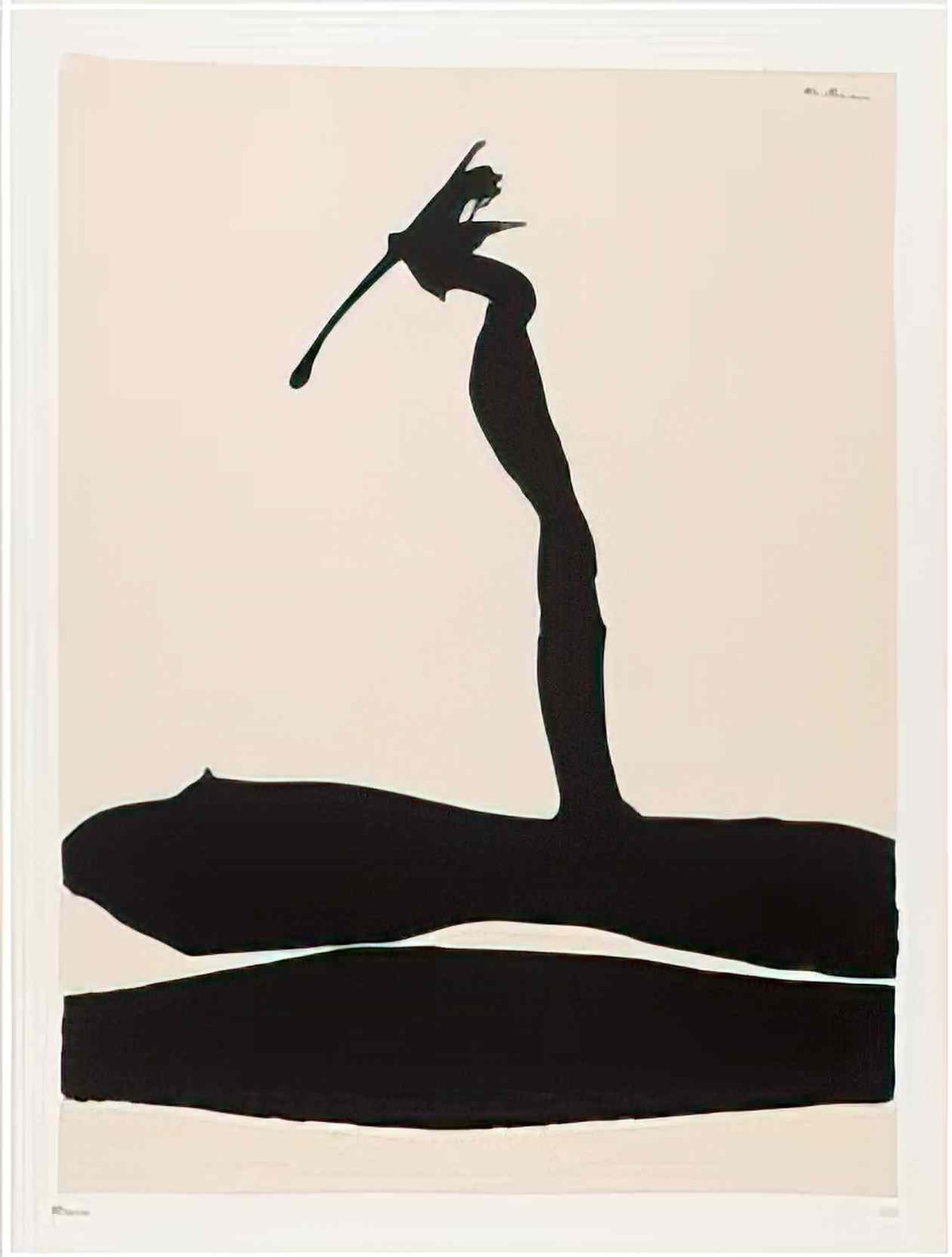 Robert Motherwell africa 4 1970 Art A4 Photo Print