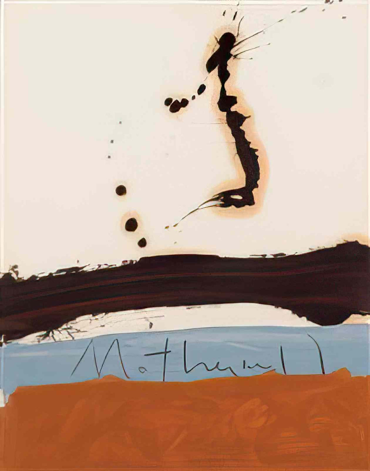 Robert Motherwell beside the sea no 2 1962 Art A4 Photo Print