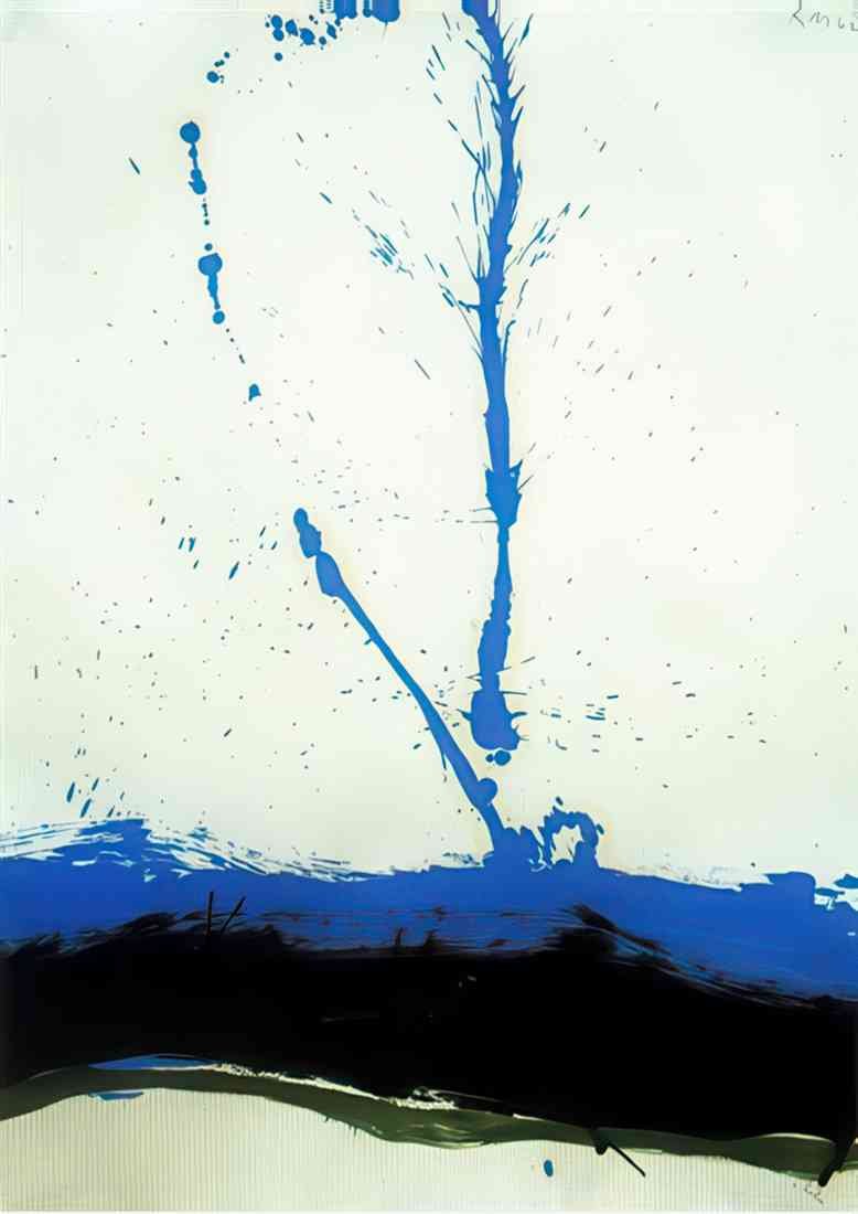 Robert Motherwell beside the sea no 22 1962 A4 Photo Print