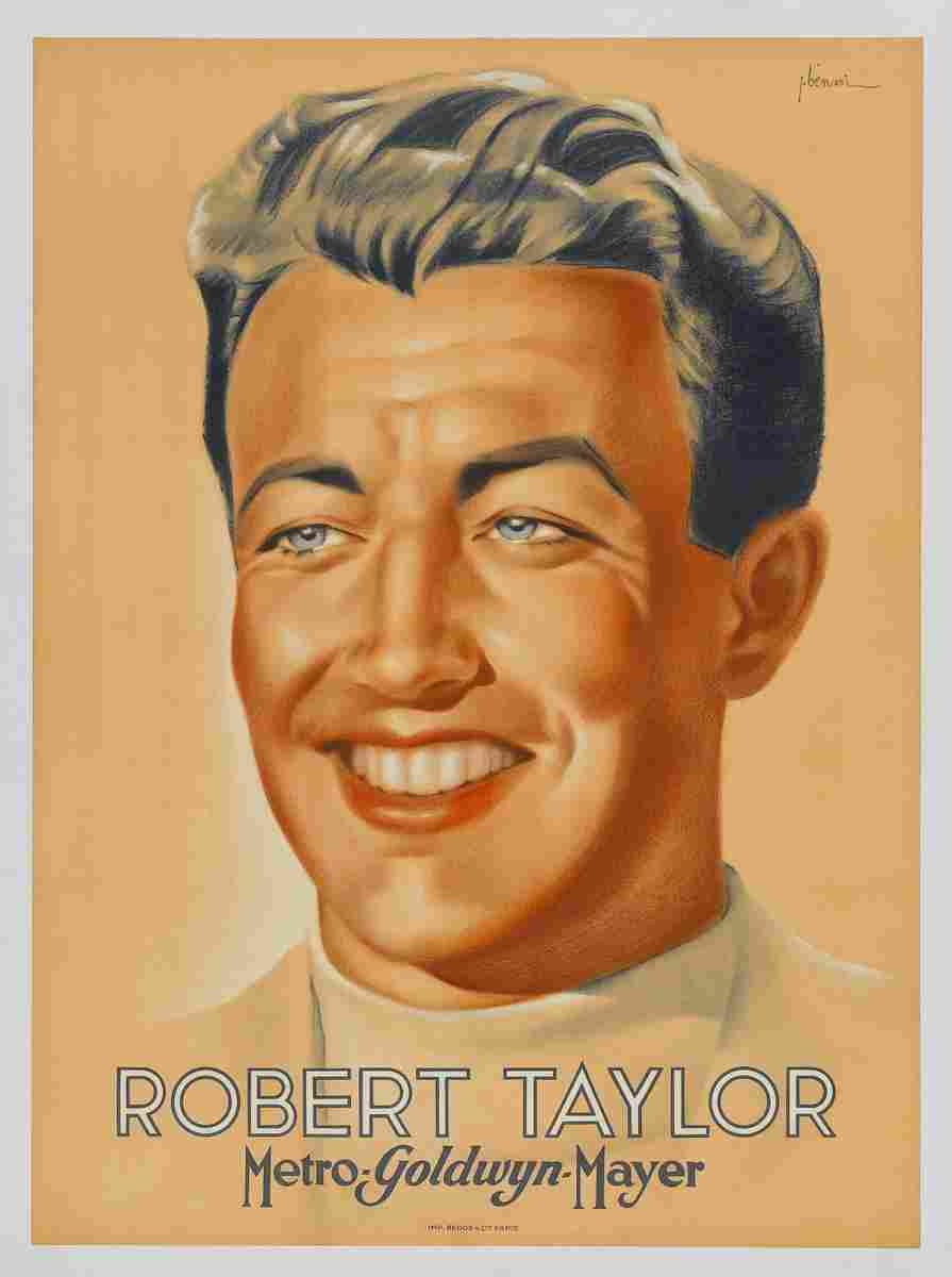 Robert Taylor Personality Poster 02 film star poster A4 Photo Print