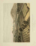 Roberts David 1796 1864 Scotland 1840 Edinburgh from nr Craigmillar Castle A4 Photo Print