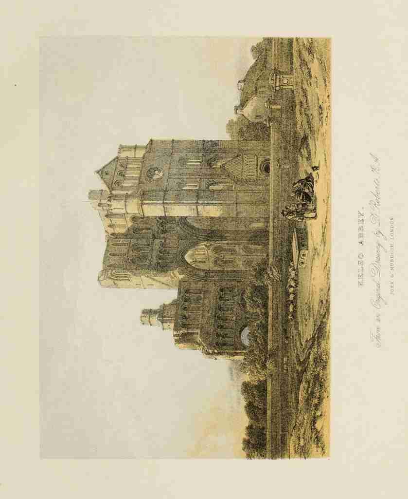 Roberts David 1796 1864 Scotland 1840 Kelso Abbey Vintage A4 Photo Print