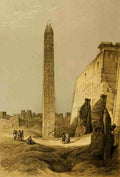 Roberts David 1796 1864 The Holy Land 1855 Obelisk of Luxor A4 Photo Print