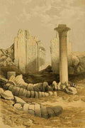 Roberts David 1796 1864 The Holy Land 1855 The Dromos or first court of the Temple of Karnak A4 Photo Print