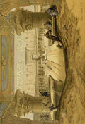 Roberts David 1796 1864 The Holy Land 1855 View from the portico of the Temple of Edfou A4 Photo Print
