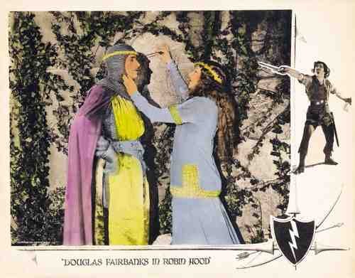  Robin Hood 1922 02 film star poster A4 Photo Print