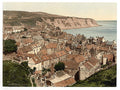 Robin Hood Bay Channel Islands Vintage A4 Photo Print