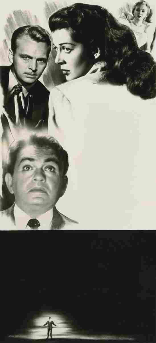 Robinson Edward G Night Has a Thous& Eyes z3S film star poster A4 Photo Print