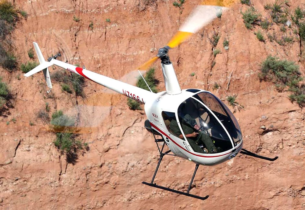 Robinson R22 Very Light Utility Helicopter Usa A4 Photo Print