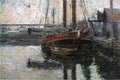 Robinson Theodore Coal Schooner Unloading A4 Photo Print