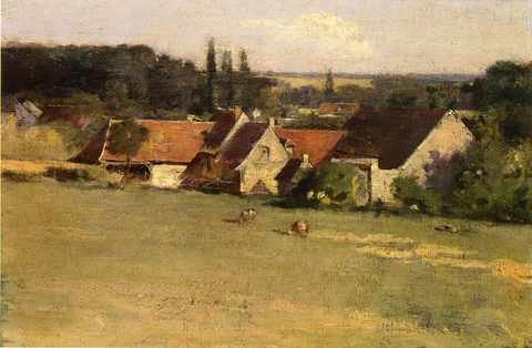 Robinson Theodore Farmhouse At Grez A4 Photo Print