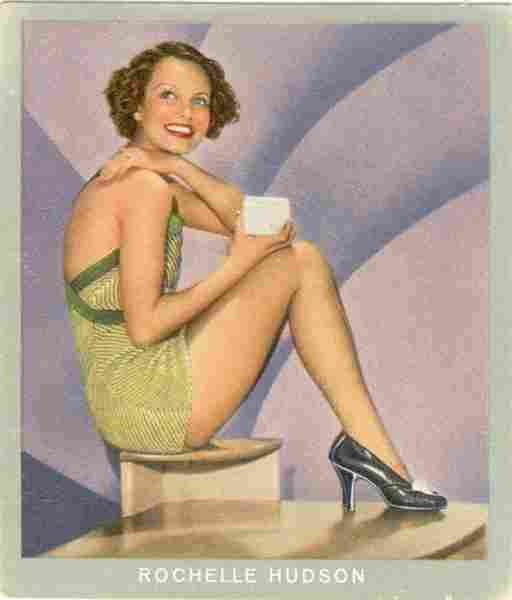 Rochelle Hudson Tobacco Card 2 film star poster A4 Photo Print