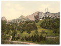 Rochers de Naye II Geneva Lake Vintage A4 Photo Print