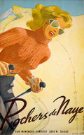 RochersDeNaye Advert A4 Photo Print