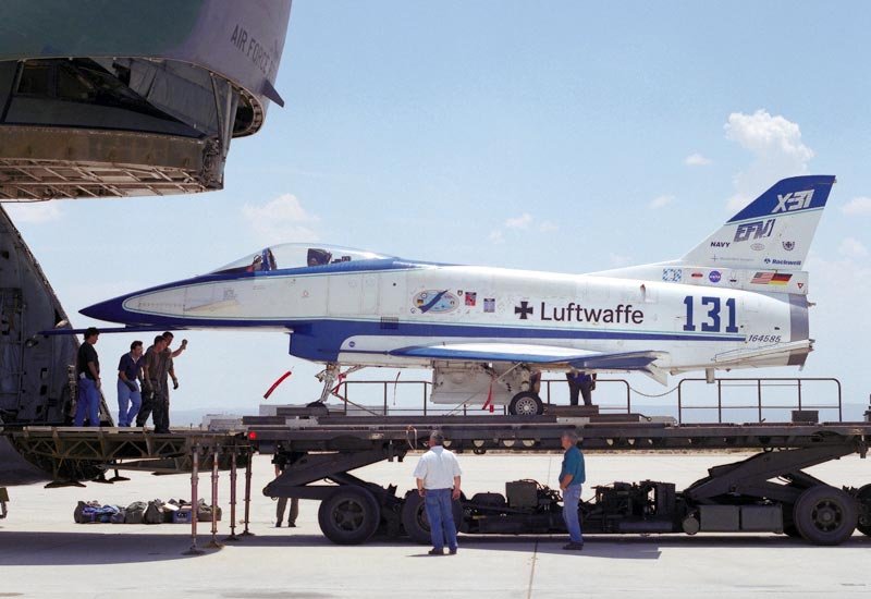 Rockwell Mbb X31 Technology Demonstrator United States 9 A4 Photo Print