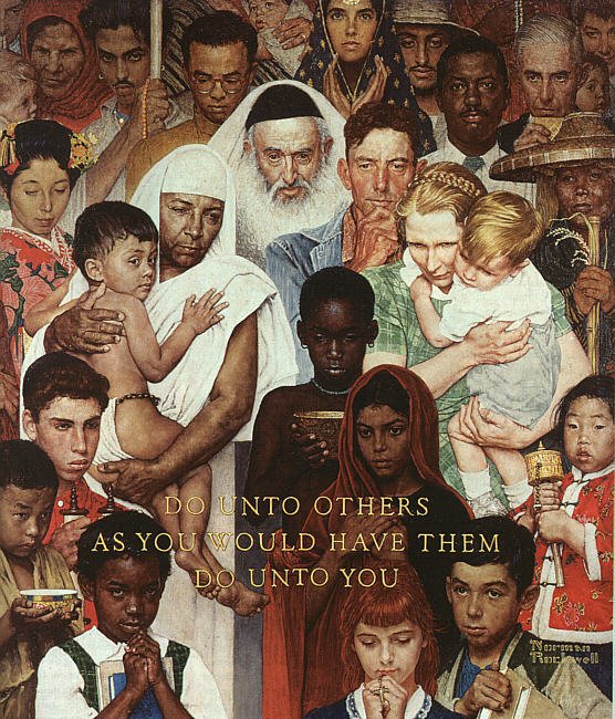 Rockwell Norman American 1894 19781 Art A4 Photo Print