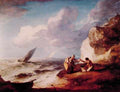 Rocky Coastal Scene A4 Photo Print