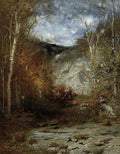 Rocky Ledge Adirondacks 1884 Art A4 Photo Print