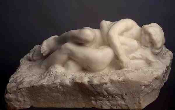 Rodin Auguste Cupid And Psyche 1905 A4 Photo Print