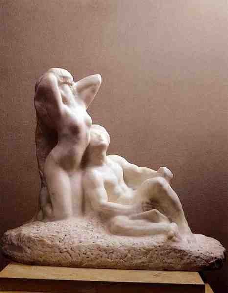 Rodin Auguste Poet And Muse A4 Photo Print