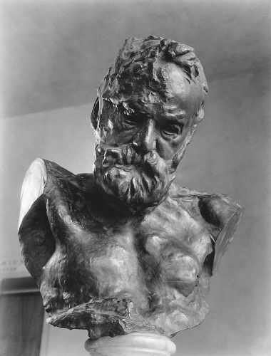 Rodin Auguste Portrait Of A Man A4 Photo Print