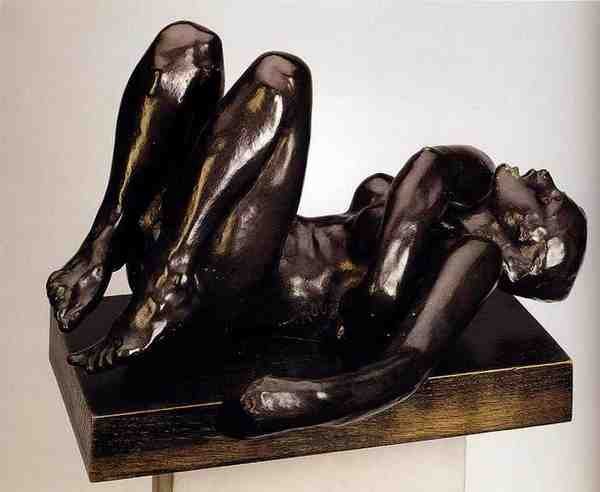 Rodin Auguste The Sinner A4 Photo Print