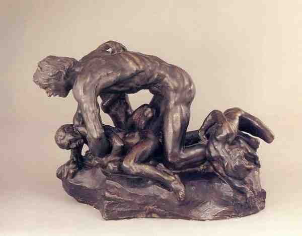 Rodin Auguste Ugolino A4 Photo Print