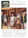 Roehampton Club Vermouth 1940s Vintage Retro Advert Poster