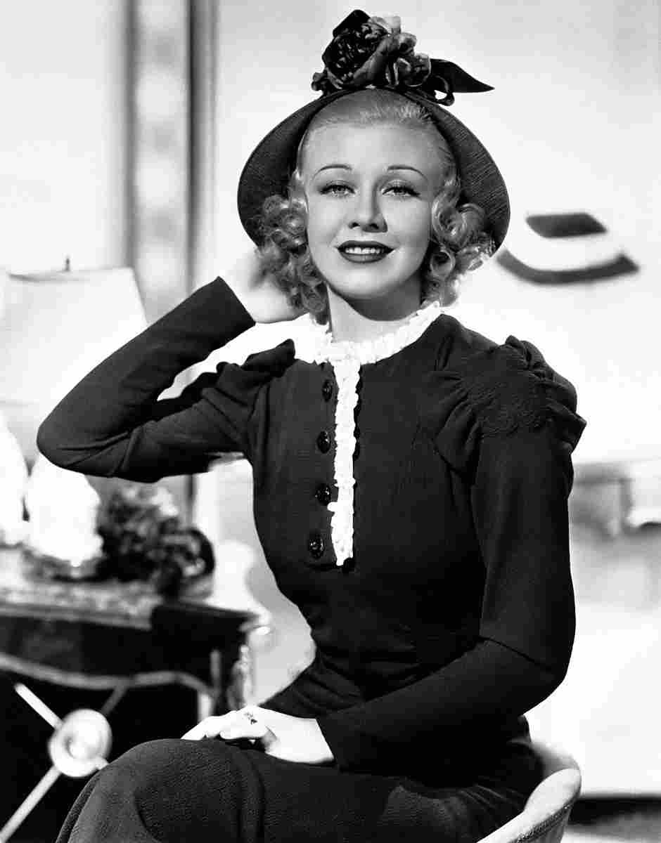 Rogers Ginger 21 film star poster A4 Photo Print