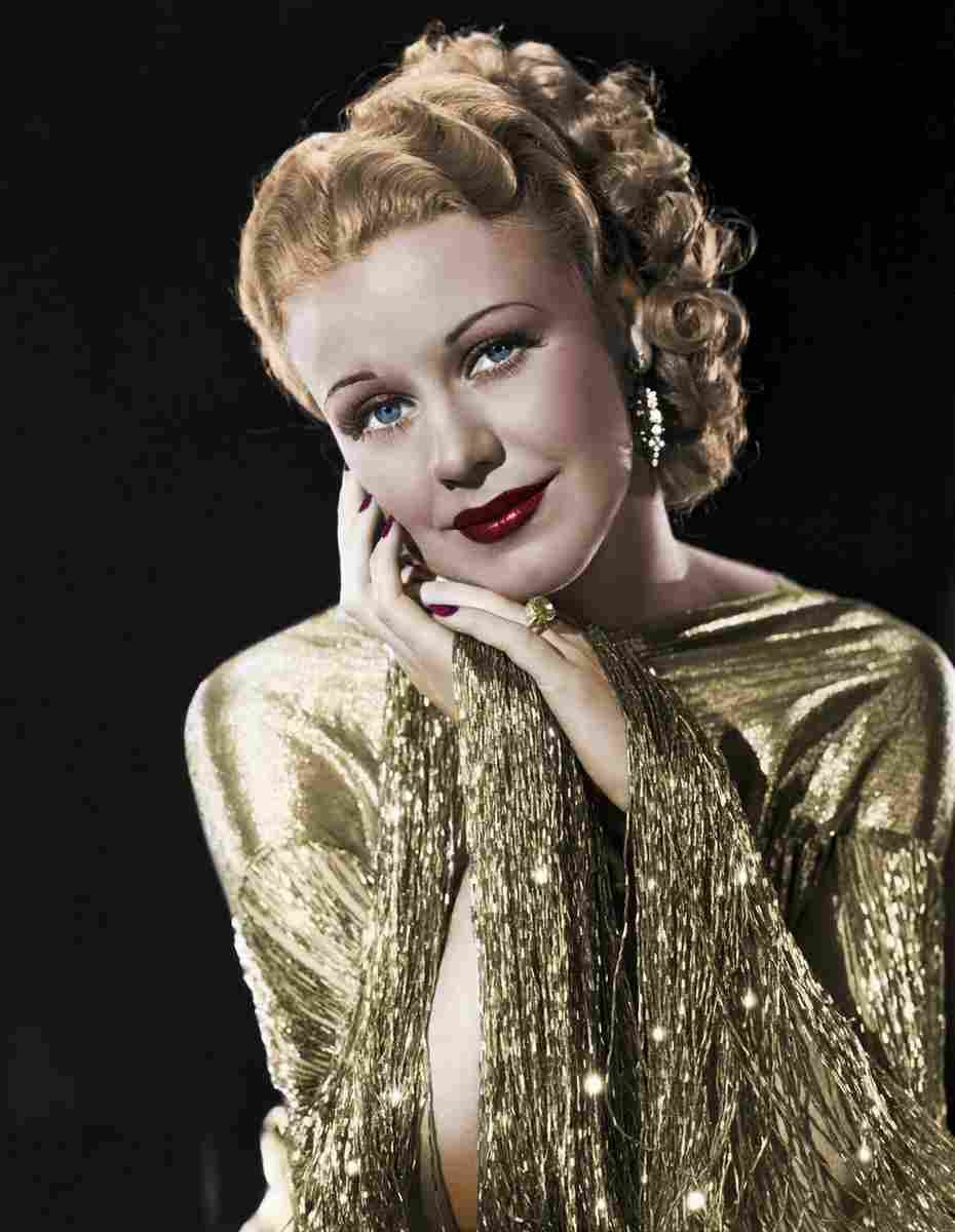 Rogers Ginger Roberta 1C film star poster A4 Photo Print