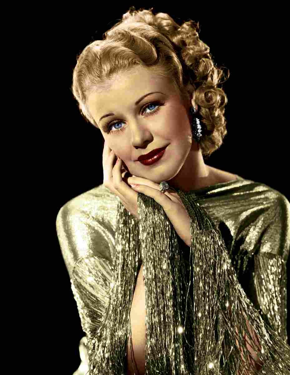 Rogers Ginger Roberta 1C2 film star poster A4 Photo Print