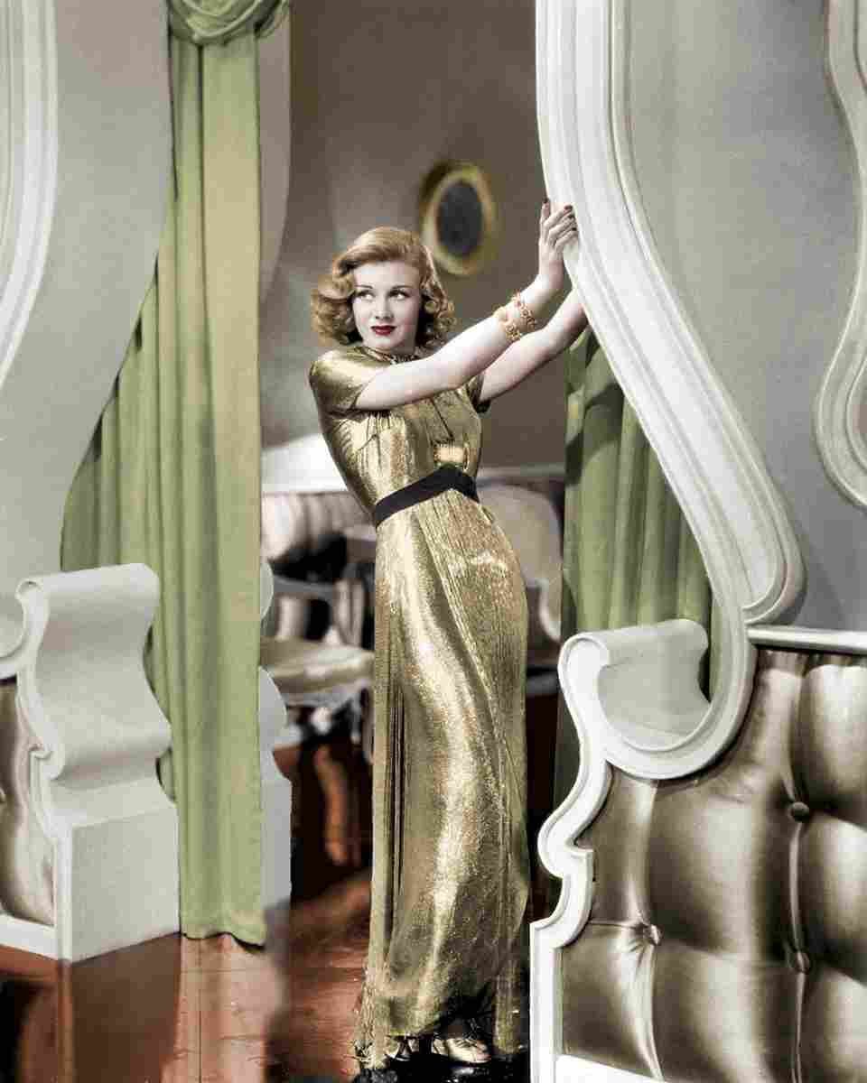 Rogers Ginger Shall We Dance 2C film star poster A4 Photo Print