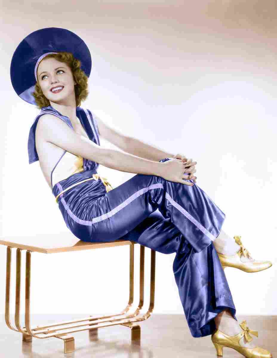 Rogers Jean 1C2 film star poster A4 Photo Print
