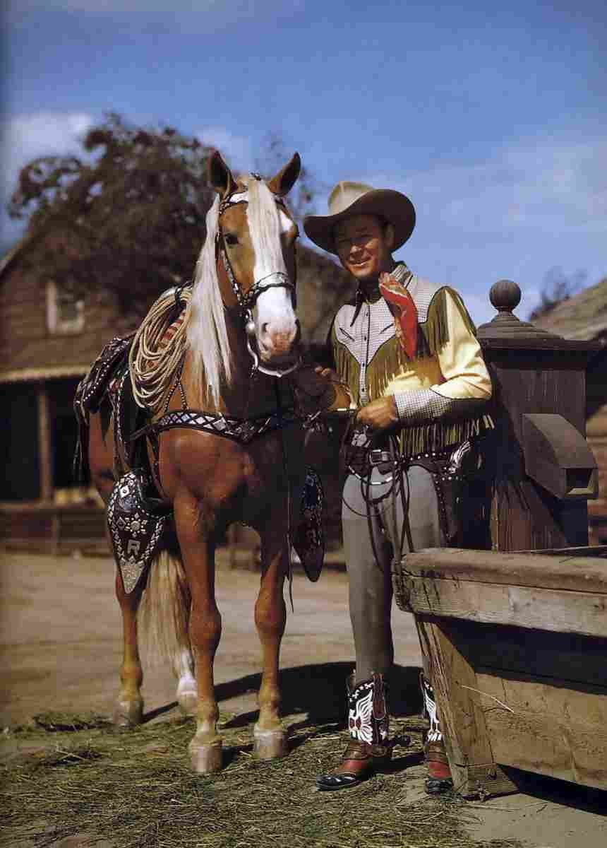 Rogers Roy 1 film star poster A4 Photo Print