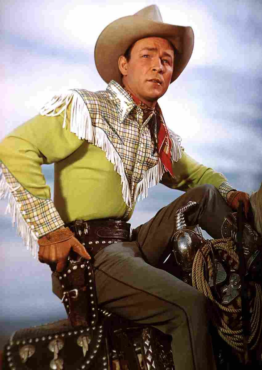Rogers Roy 2 film star poster A4 Photo Print