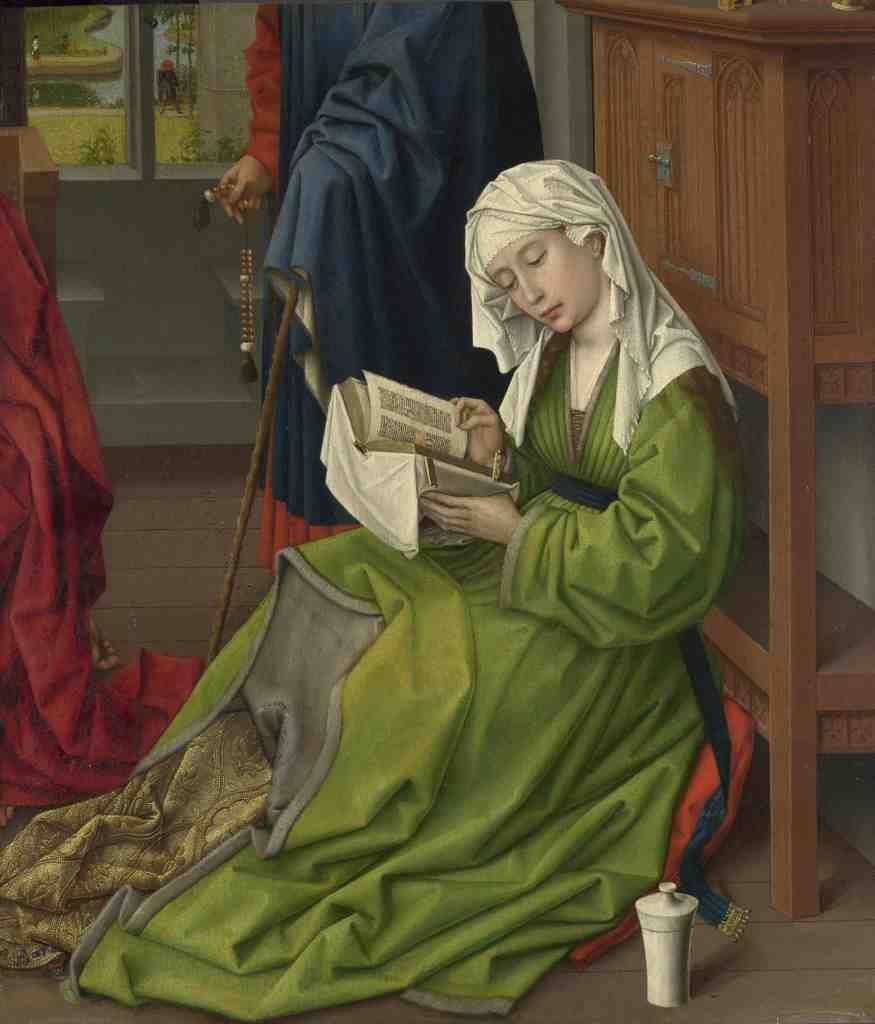 Rogier van der Weyden The Magdalen Reading A4 Photo Print