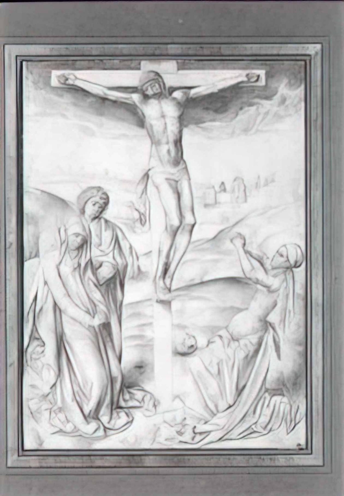 Rogier van der Weyden christ on the cross Art A4 Photo Print