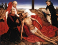 Rogier van der Weyden lamentation 1441 Art A4 Photo Print