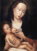 Rogier van der Weyden madonna and child 2 Art A4 Photo Print