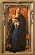 Rogier van der Weyden madonna and child 6 Art A4 Photo Print