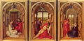Rogier van der Weyden mary altarpiece 1445 Art A4 Photo Print
