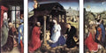 Rogier van der Weyden pierre bladelin triptych 1450 Art A4 Photo Print