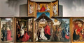 Rogier van der Weyden polyptych with the nativity Art A4 Photo Print