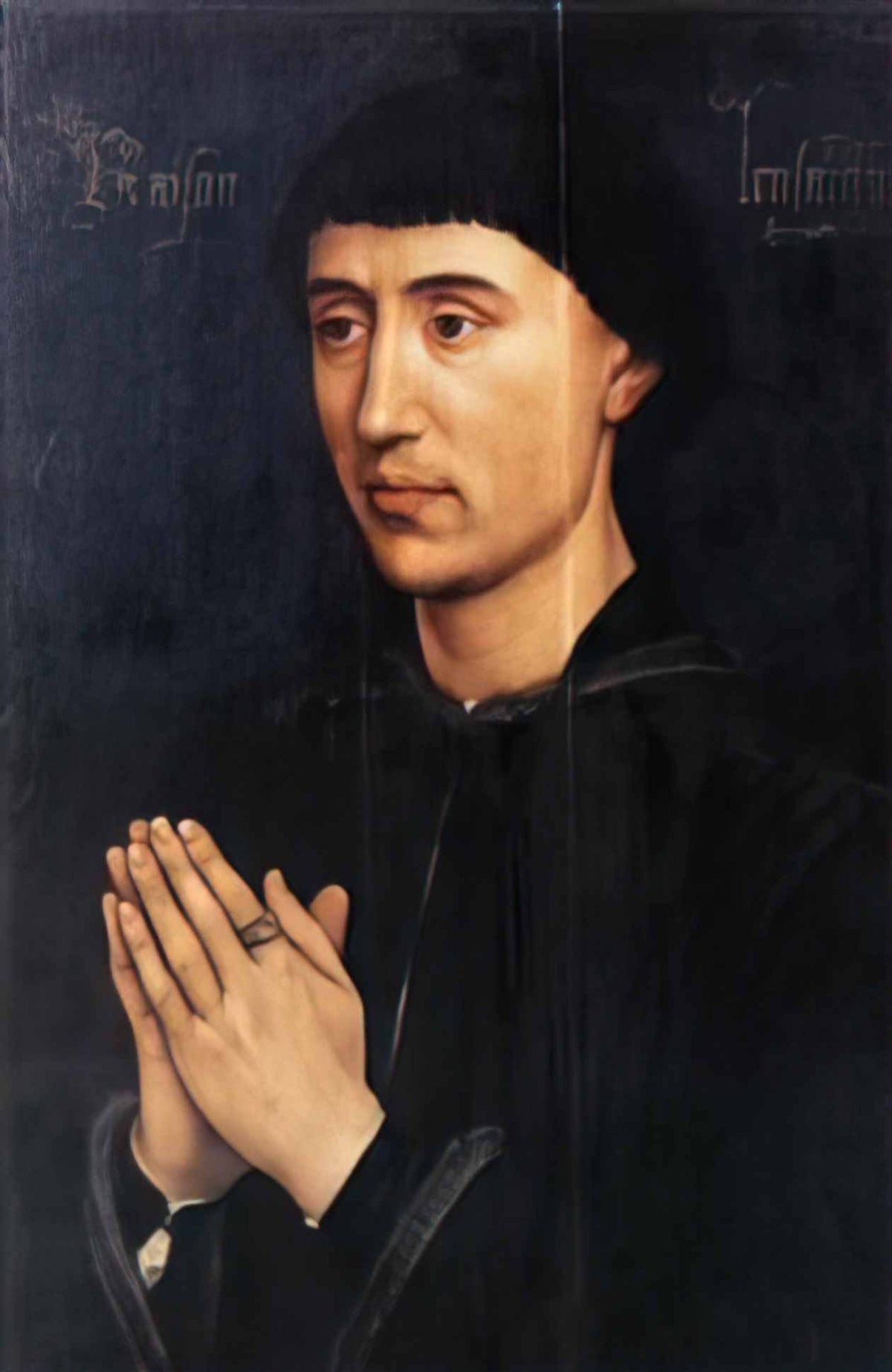 Rogier van der Weyden portrait of laurent froimont Art A4 Photo Print