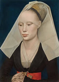 Rogier van der Weyden rogier van der weyden portrait of a lady Art A4 Photo Print
