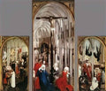 Rogier van der Weyden seven sacraments altarpiece 1450 Art A4 Photo Print