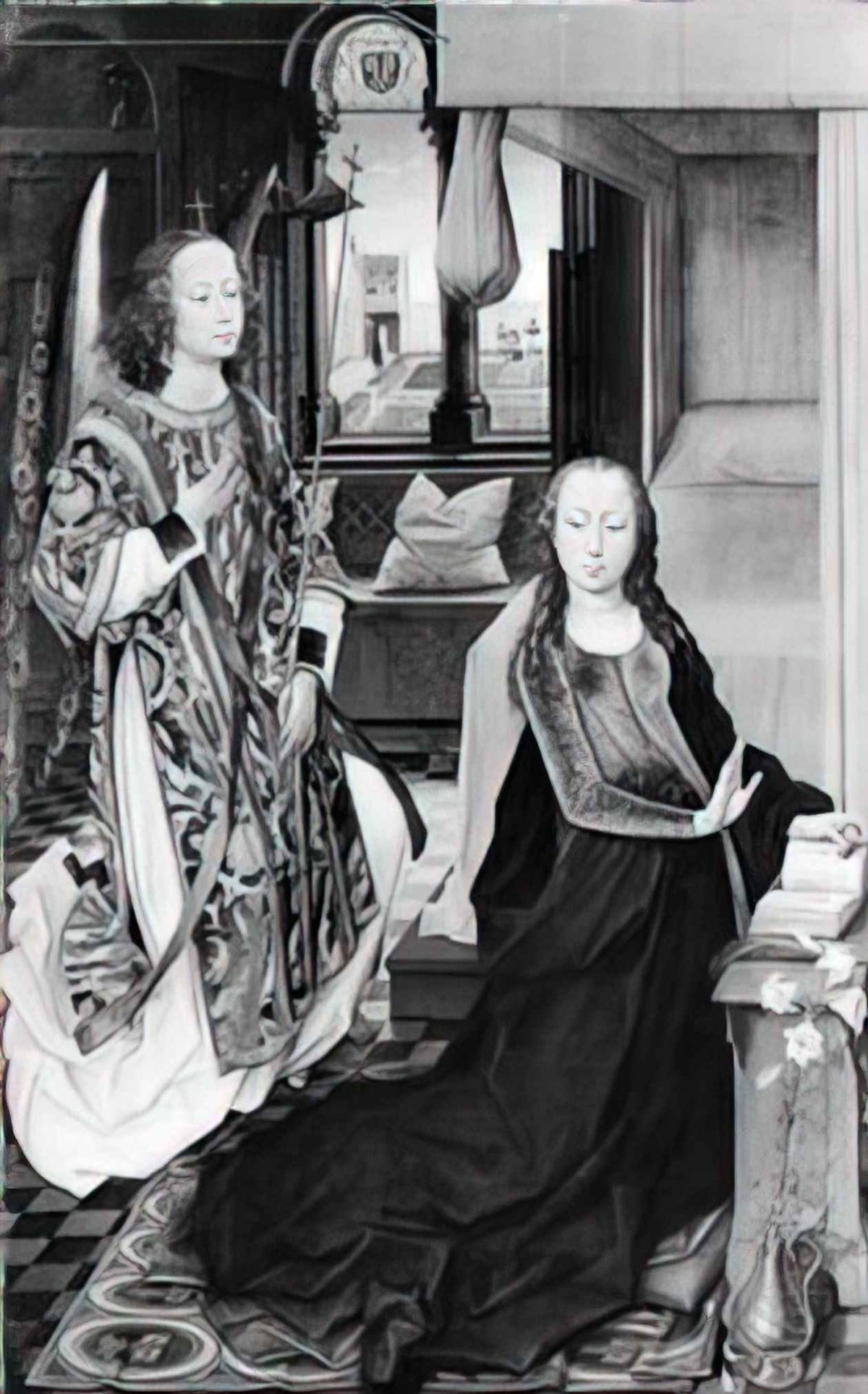 Rogier van der Weyden the annunciation 1 Art A4 Photo Print