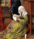 Rogier van der Weyden the magdalene reading 1445 Art A4 Photo Print