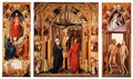 Rogier van der Weyden triptych of the redemption 1459 Art A4 Photo Print