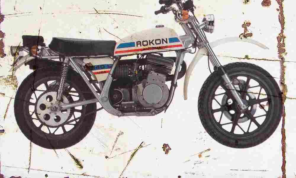 Rokon ST340 1975 Aged Vintage A4 Photo Print